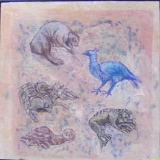 soula-moniqueart - Bestiaire médiéval